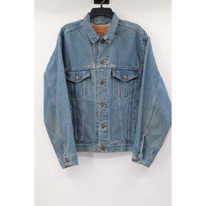 Vintage Levi's Mens M Denim Jean Trucker Jacket Blue 70507-4890 USA Made